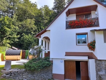 Chata s wellness - Slezská Harta - hrad Sovinec