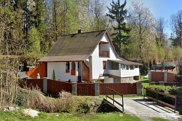 Chata s wellness - Slezská Harta - hrad Sovinec
