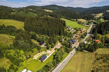 Dvojchalupa u cyklostezky - Beskydy - Karolinka