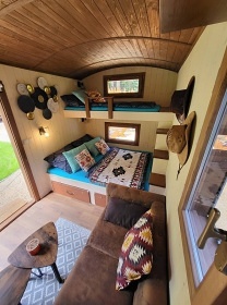 Glamping s wellness - Čelina - přehrada Slapy