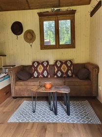 Glamping s wellness - Čelina - přehrada Slapy