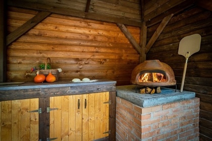 Glamping s wellness - Čelina - přehrada Slapy