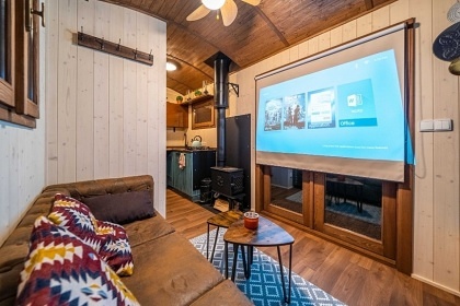 Glamping s wellness - Čelina - přehrada Slapy