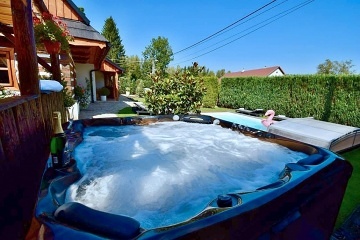 Roubenka wellness a bazén - Vysočina - Křižánky