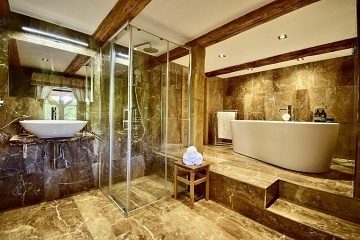 Roubenka wellness a bazén - Vysočina - Křižánky