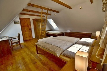 Roubenka wellness a bazén - Vysočina - Křižánky