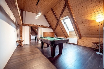 Chalupa vnitřní bazén a wellness - Broumovské stěny