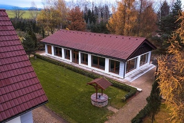 Chalupa vnitřní bazén a wellness - Broumovské stěny