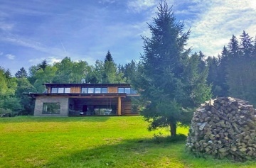 Wellness srub a koupac� jezero - Novohradsk� hory