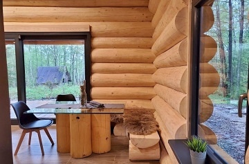 Wellness srub a koupac� jezero - Novohradsk� hory