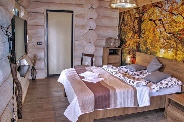 Wellness srub a koupac� jezero - Novohradsk� hory