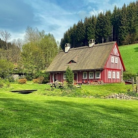 Horská chalupa - Krkonoše - Lysečinské údolí