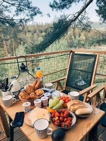 Wellness glamping - Treehouse u řeky - Sázava