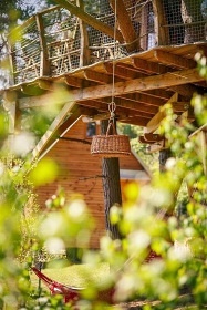 Wellness glamping - Treehouse u řeky - Sázava