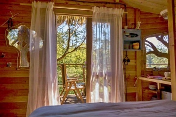 Wellness glamping - Treehouse u řeky - Sázava