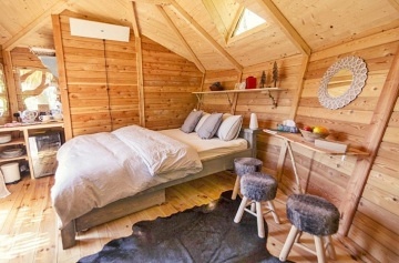 Wellness glamping - Treehouse u řeky - Sázava