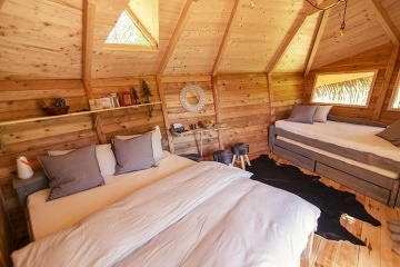 Wellness glamping - Treehouse u řeky - Sázava