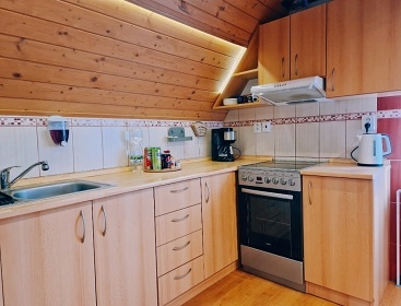 Chata bazn a sauna - Lesensk pl - Krun hory