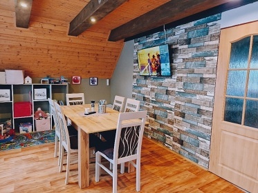 Chata bazn a sauna - Lesensk pl - Krun hory