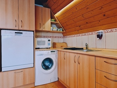 Chata bazn a sauna - Lesensk pl - Krun hory