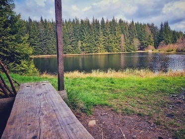 Chata bazn a sauna - Lesensk pl - Krun hory