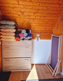 Chata bazn a sauna - Lesensk pl - Krun hory