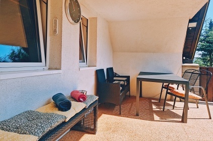 Chata bazn a sauna - Lesensk pl - Krun hory