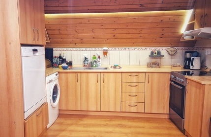 Chata bazn a sauna - Lesensk pl - Krun hory