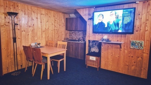 Chata bazn a sauna - Lesensk pl - Krun hory