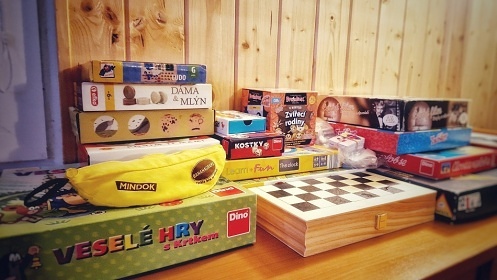 Chata bazn a sauna - Lesensk pl - Krun hory