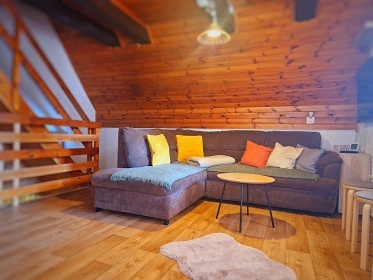 Chata bazn a sauna - Lesensk pl - Krun hory