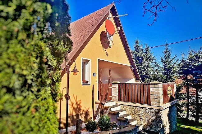 Chata bazn a sauna - Lesensk pl - Krun hory