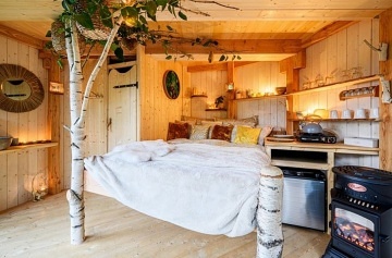 Glamping na samotě v korunách stromů - Ještěd
