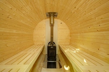 Glamping v korun�ch strom� - v�hled na Je�t�d