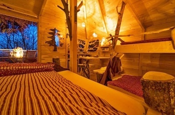Glamping samota v lese s výhledem na Ještěd