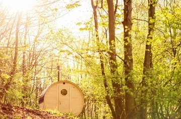 Glamping samota v lese s výhledem na Ještěd