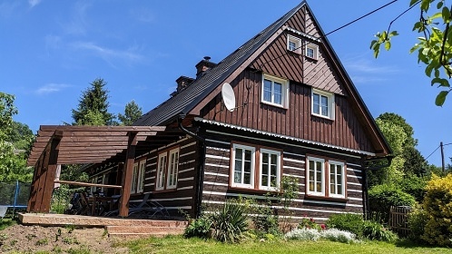 Roubenka s wellness - sauna - vířivka - bazén