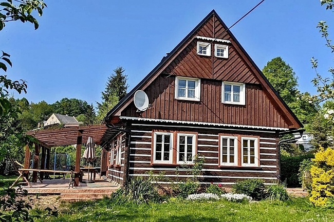 Roubenka s wellness - sauna - vířivka - bazén