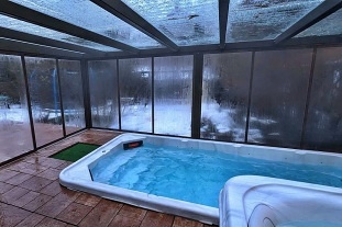 Roubenka s wellness - sauna - vivka - bazn