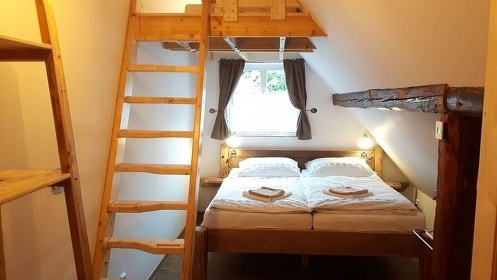 Roubenka s wellness - sauna - vířivka - bazén
