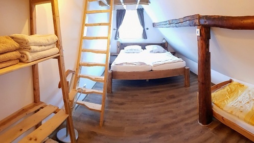 Roubenka s wellness - sauna - vířivka - bazén