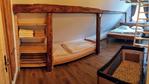 Roubenka s wellness - sauna - vířivka - bazén