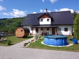 Recenze: Chalupa baz�n a sauna - thermal park Velk� Losiny