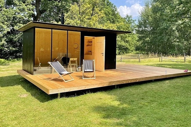 St�edo�esk� glamping a sauna - Tiny house Sedl�any