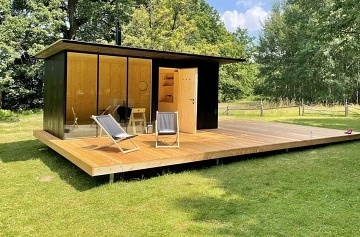 St�edo�esk� glamping a sauna - Tiny house Sedl�any