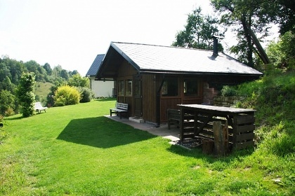 Chalupa a koupac� jez�rko - �ern� hora - Krkono�e