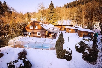 Chalupa baz�n a wellness - Ole�anka - Sn�n�