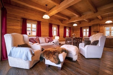 Wellness chalupa Krkono�e - baz�n a sauna - Jesenn�