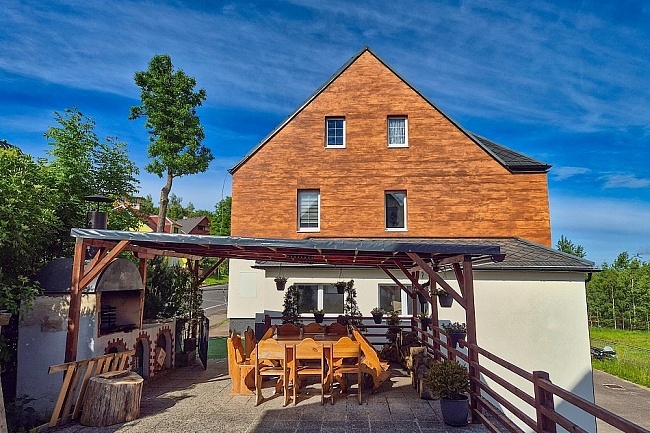 Krušnohorská chalupa - Mikulov - přehrada Fláje