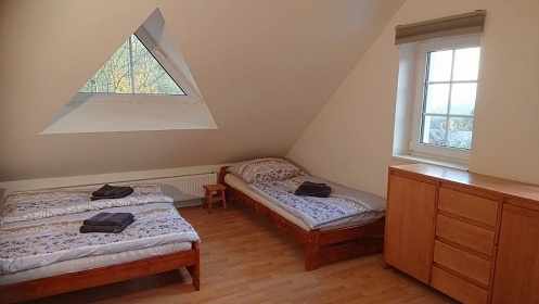 Chalupa bazén, wellness a dětské hřiště - Hořenec